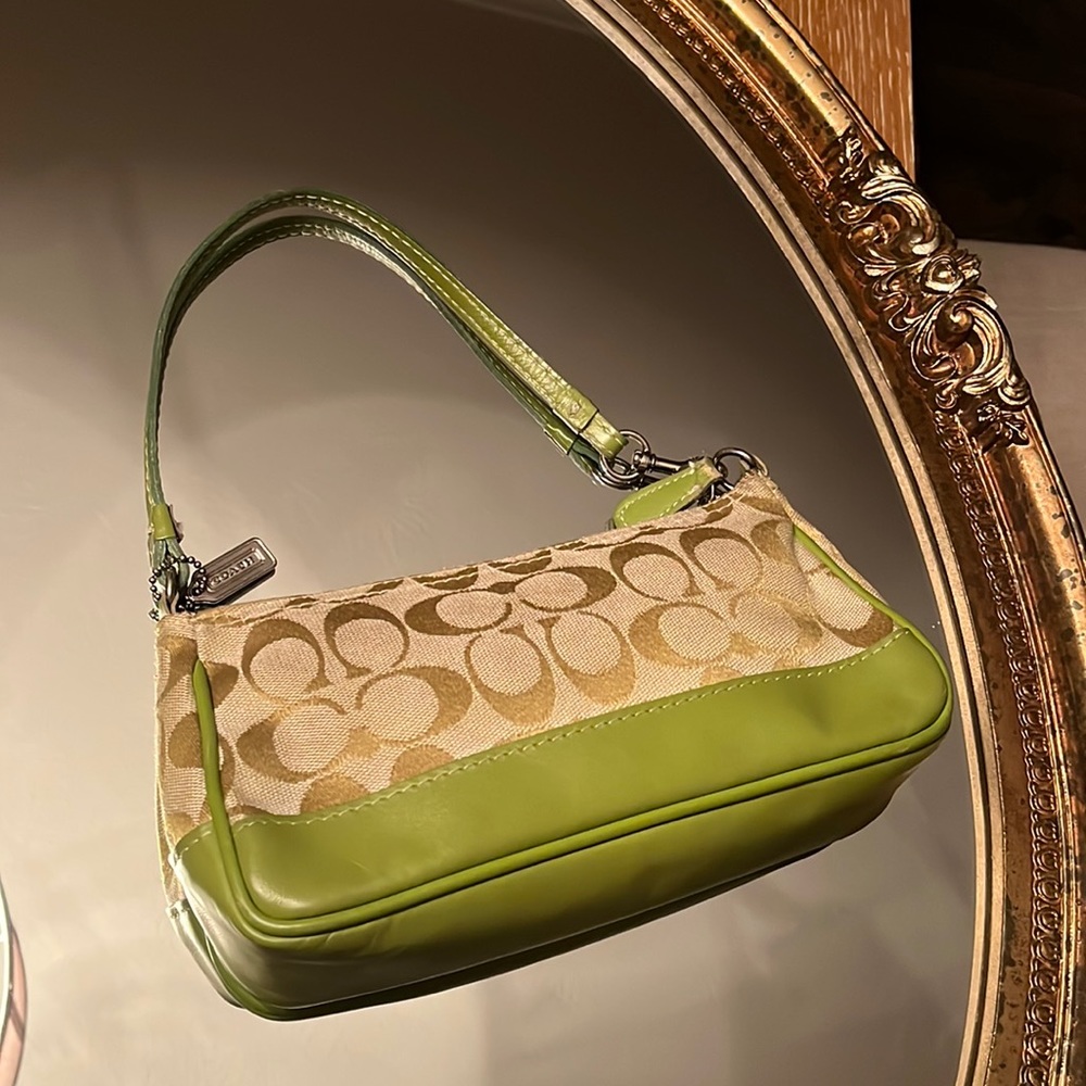 Vintage Coach mini shoulder bag